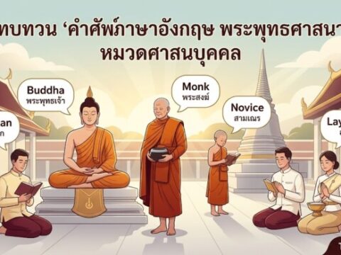 ทบทวน "คำศัพท์ภาษาอังกฤษ พระพุทธศาสนา" หมวดศาสนบุคคล