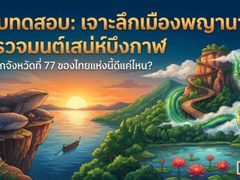 แบบทดสอบ: "เจาะลึกเมืองพญานาค สำรวจมนต์เสน่ห์บึงกาฬ"
