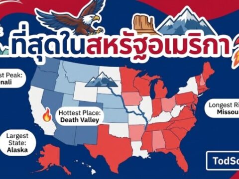 แบบทดสอบ: "ที่สุดในสหรัฐอเมริกา" – คุณรู้จักดินแดนแห่งเสรีภาพดีแค่ไหน?