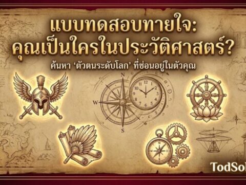 แบบทดสอบทายใจ: คุณเป็นใครในประวัติศาสตร์?